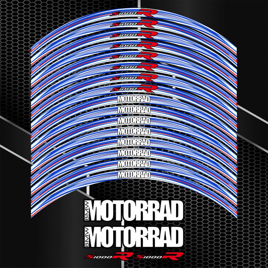 BMW S1000R Rim Stickers – M Sport