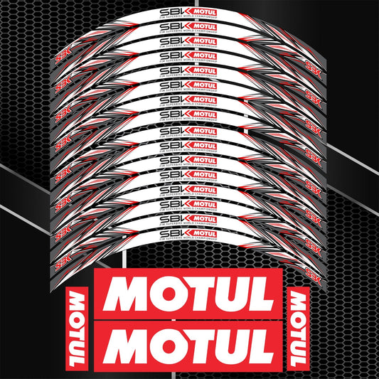 Motul SBK Rim Stickers – Universal Wheel Decals