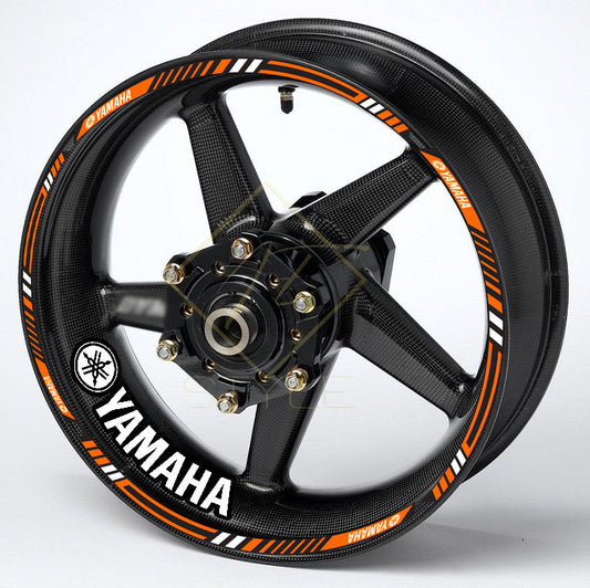 YAMAHA Rim Stickers Motorcycle Wheel Decals