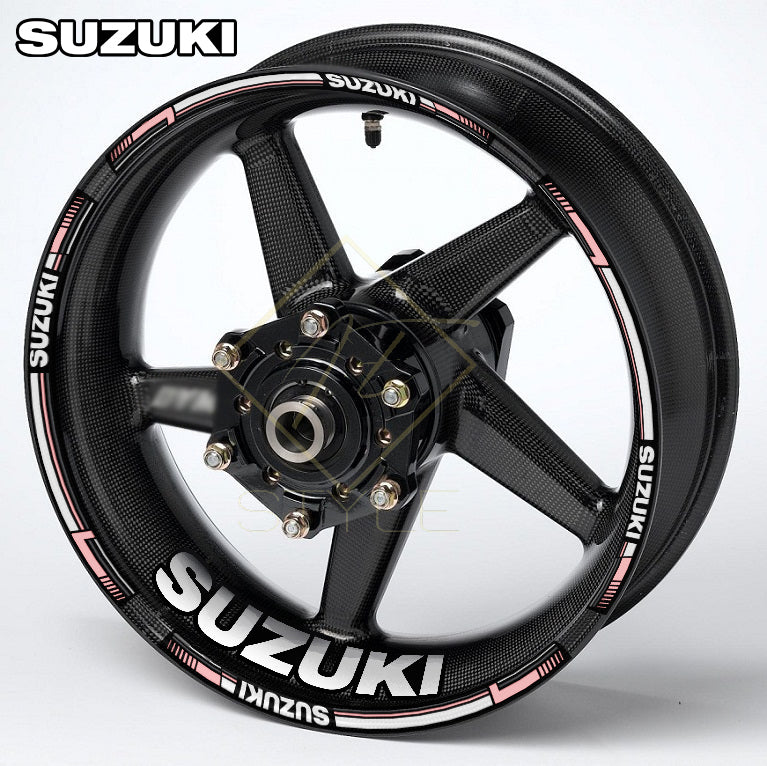 Suzuki Rim Stickers – Motorcycle Wheel Decals