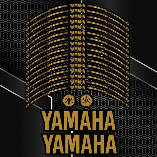 Yamaha Rim Stickers MT – Wheel Decals Kit