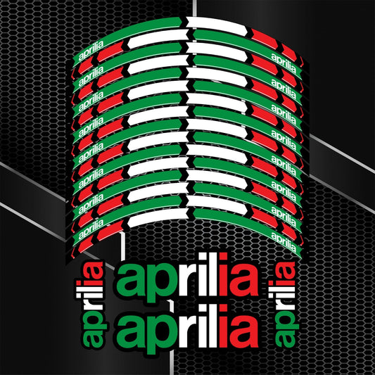 Aprilia Rim Stickers RSV4 RS – Italy Edition Wheel Decals