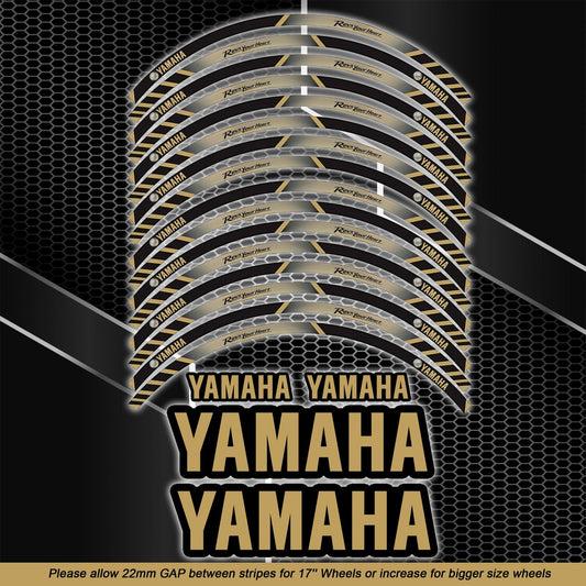 Yamaha Rim Stickers – Motorcycle Wheel Decals