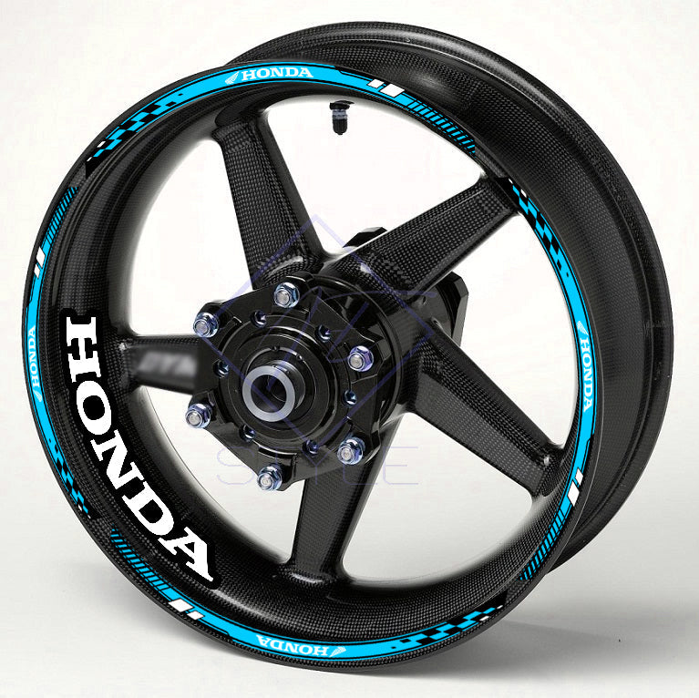 Honda Rim Stickers – Motorcycle Wheel Decals Kit
