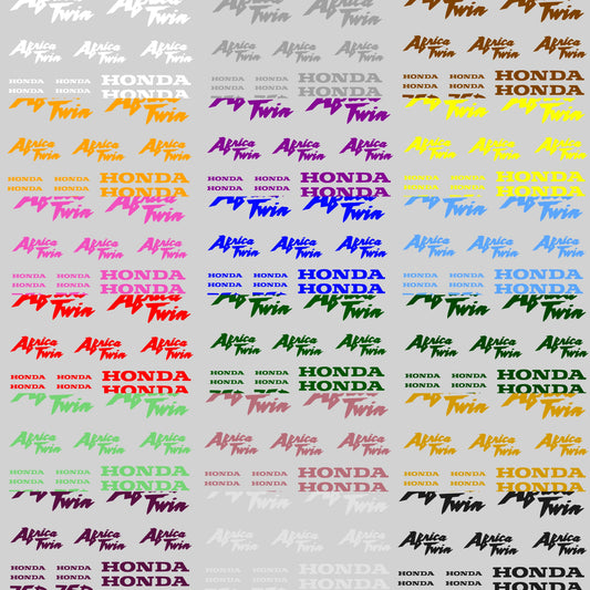 Honda Africa Twin 750 - Motorcycle Decal Kit