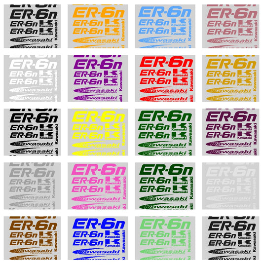 Kawasaki ER-6N - Motorcycle Decal Kit