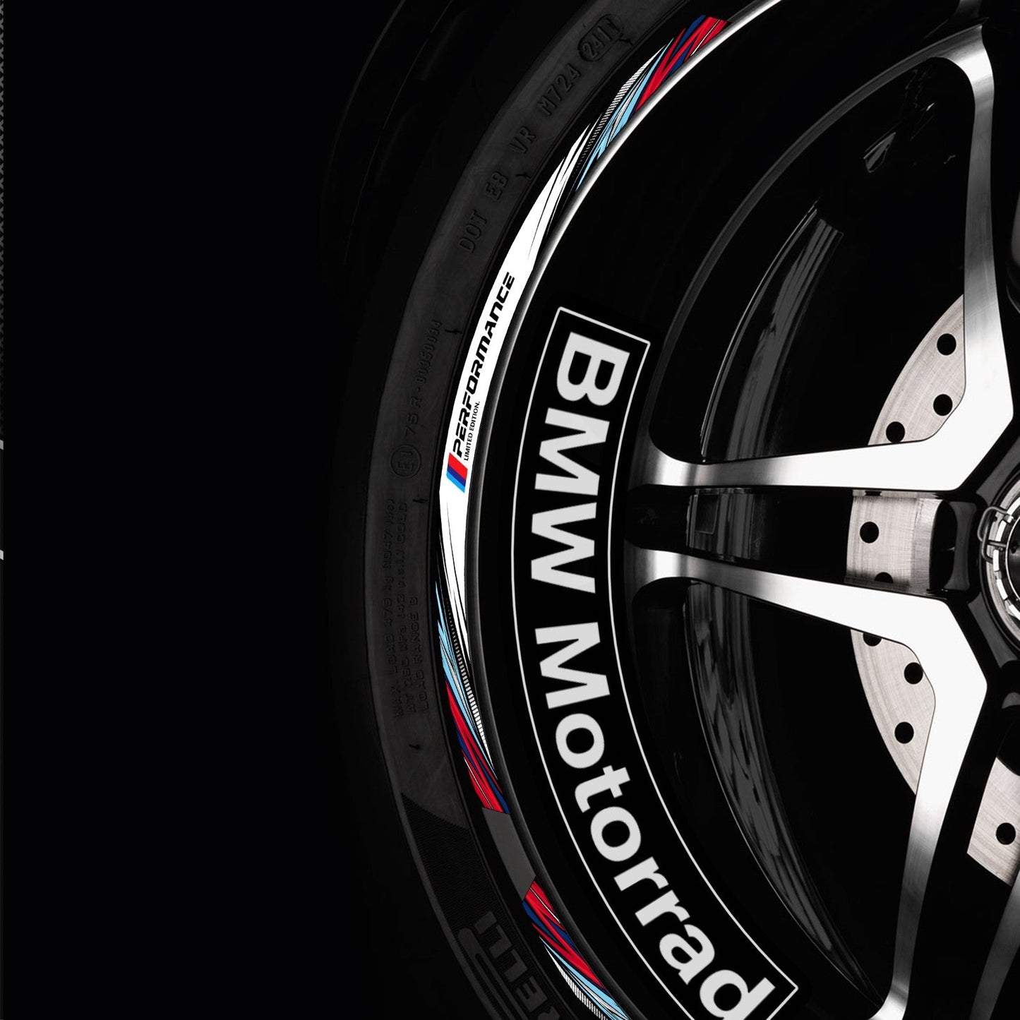 BMW Rim Stickers – M Sport Edition
