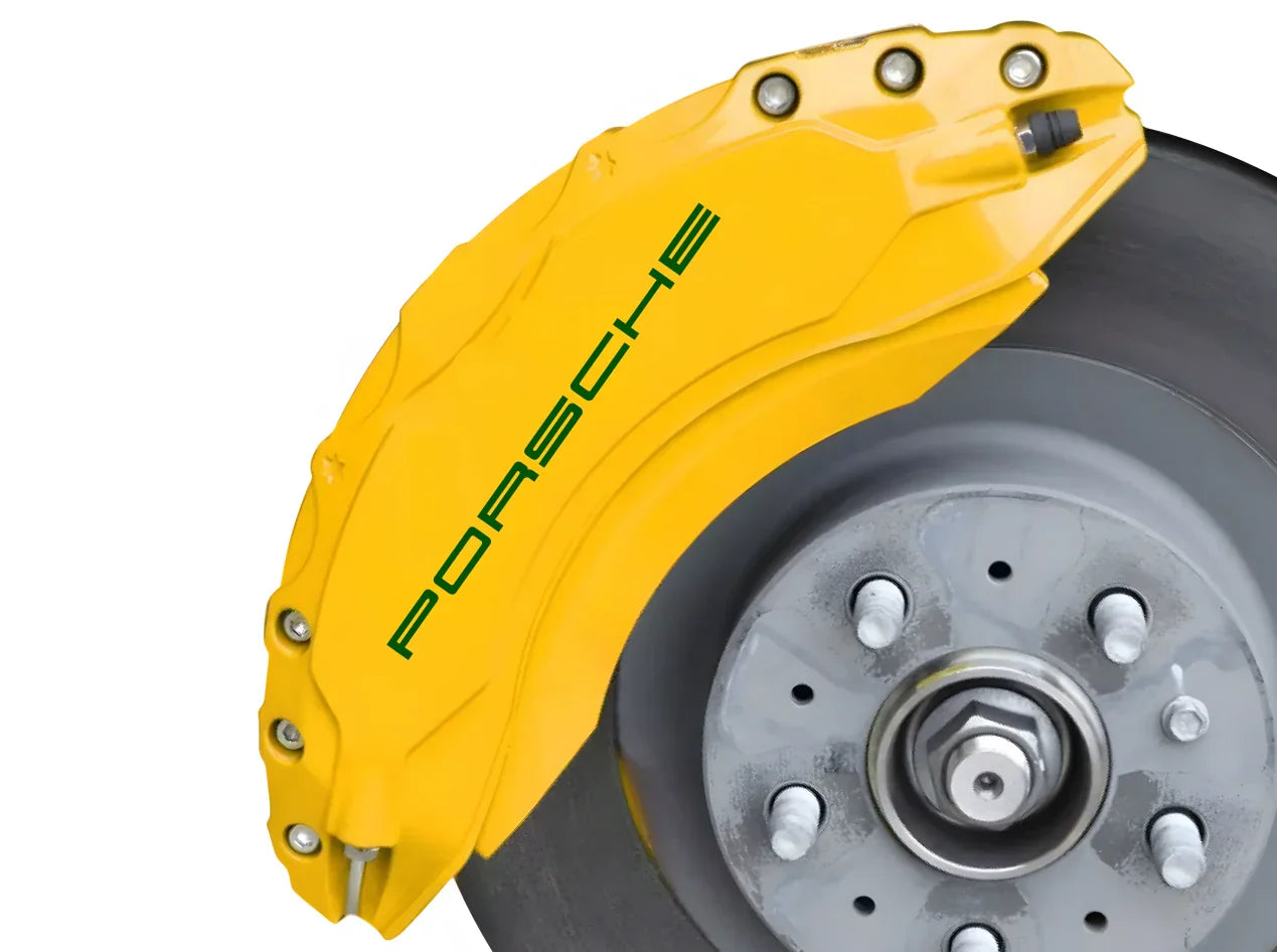 Porsche Brake Caliper Stickers