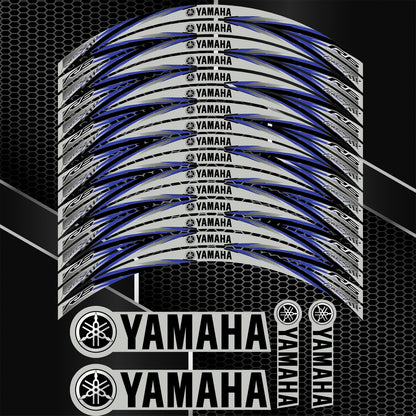 YAMAHA YZF R6 Motorcycle Wheel Decals – Rim Inner Stickers