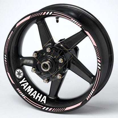 YAMAHA Motorcycle Wheel Decals – Rim & Inner Stickers