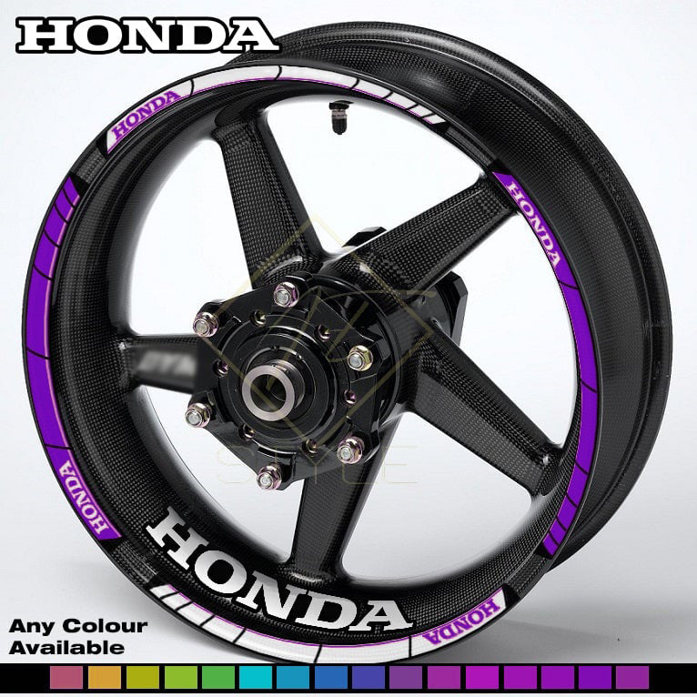 HONDA Fireblade Wheel Decals – Any Colour Rim Stickers