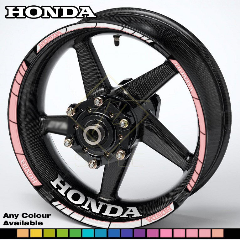HONDA Fireblade Wheel Decals – Any Colour Rim Stickers