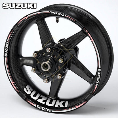 Suzuki Motorcycle Wheel Decals – Rim Inner Stickers