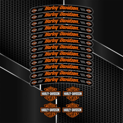 Harley-Davidson Wheel Decals – Rim Stripe Stickers
