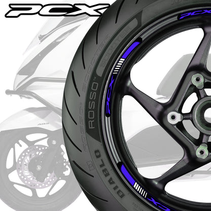 HONDA PCX Scooter Wheel Decals – Rim Inner Stickers
