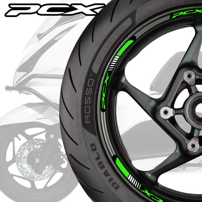 HONDA PCX Scooter Wheel Decals – Rim Inner Stickers