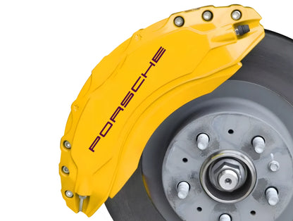 Porsche Brake Caliper Stickers