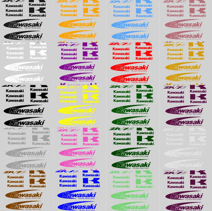 Kawasaki ZR 7S – zestaw naklejek na motocykl