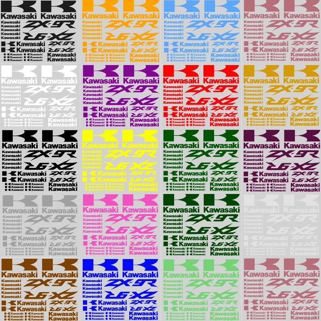 Kawasaki ZX-9R - Motorcycle Decal Kit