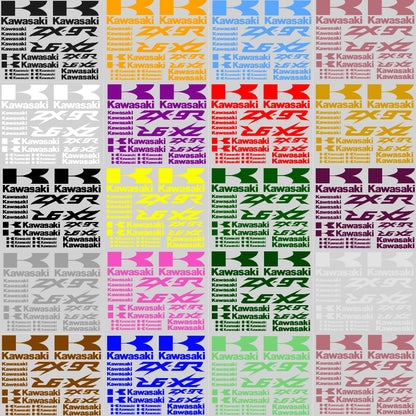 Kawasaki ZX-9R - Motorcycle Decal Kit