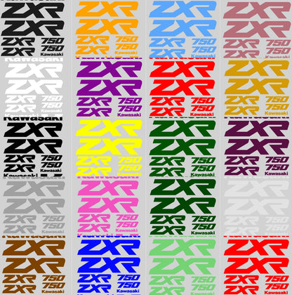 Kawasaki ZXR 750 - Motorcycle Decal Kit