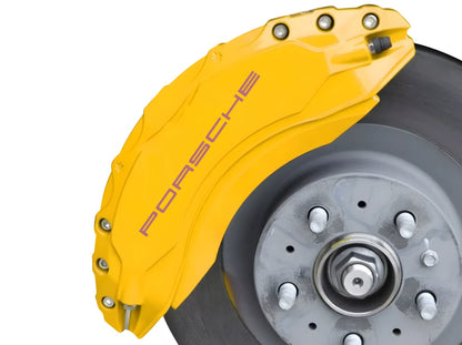 Porsche Brake Caliper Stickers