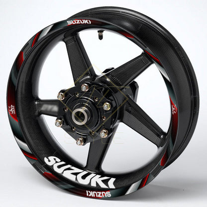 Suzuki GSX-R Gixxer 600/750/1000 wheel decals – 20pcs rim stickers set