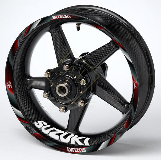 Suzuki GSX-R Gixxer 600/750/1000 wheel decals – 20pcs rim stickers set