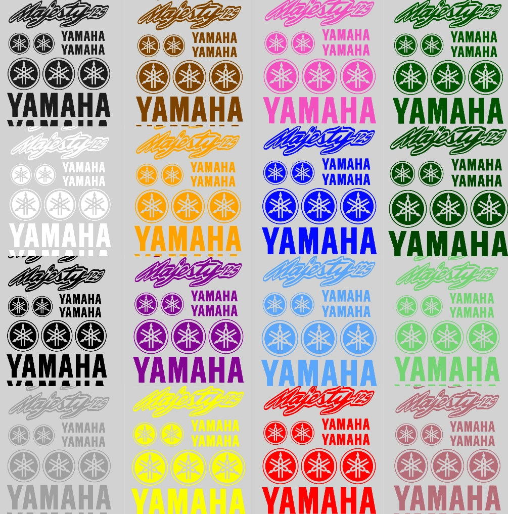 Yamaha Majesty 125 - Motorcycle Decal Kit