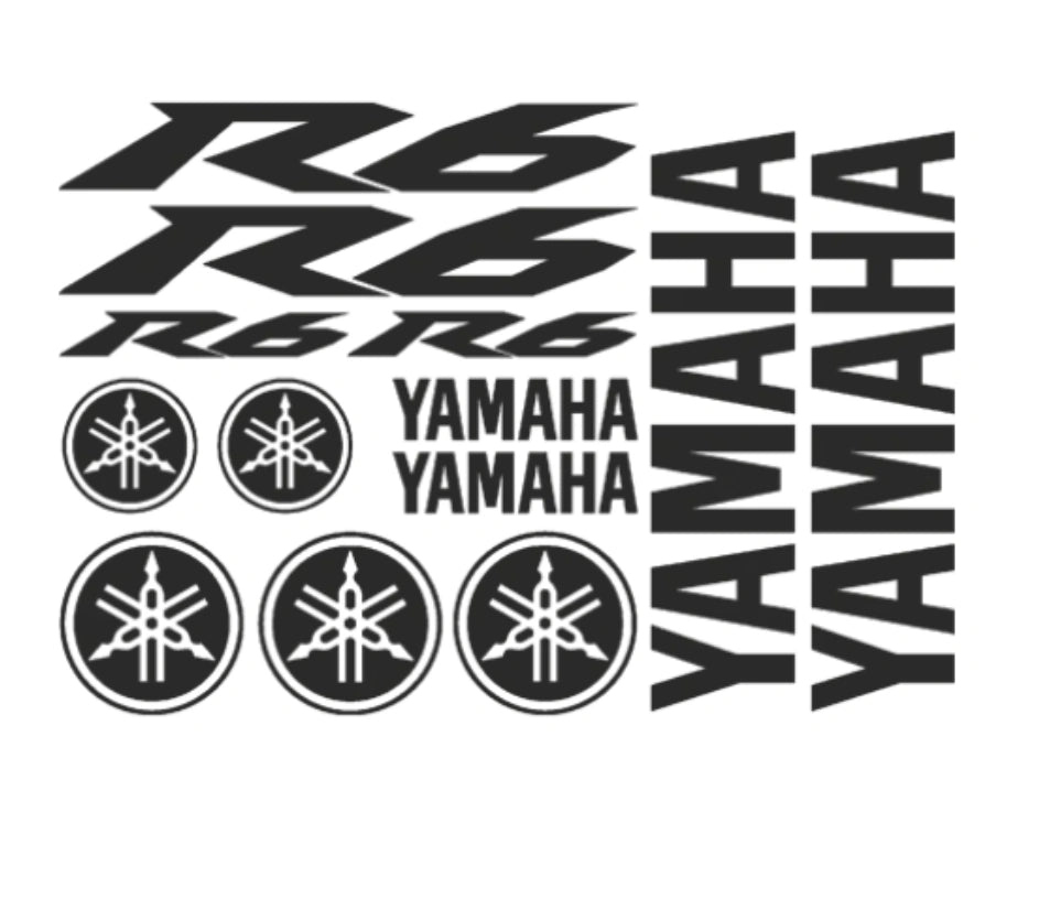 Yamaha R6 Decal Kit - Racing Edition