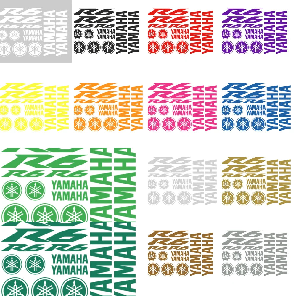 Yamaha R6 Decal Kit - Racing Edition