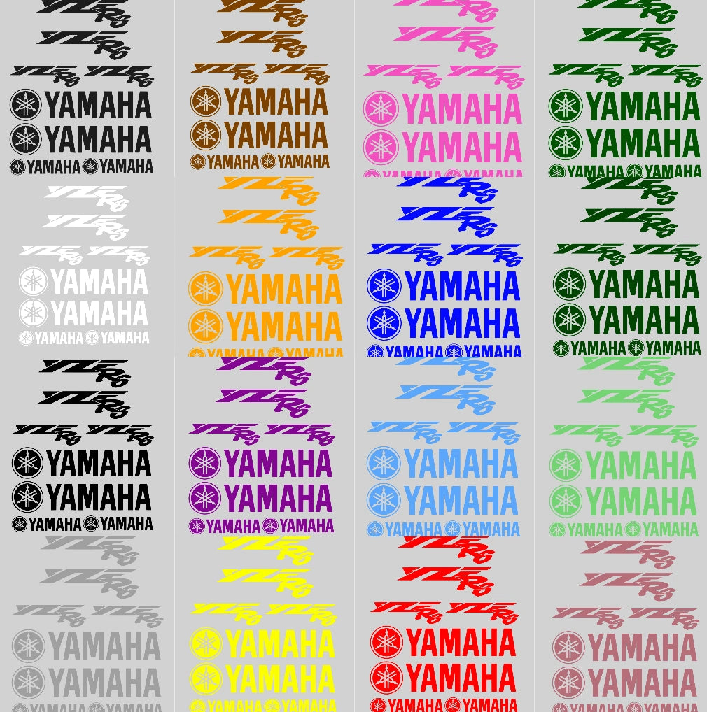 Yamaha R6 YZF - Motorcycle Decal Kit