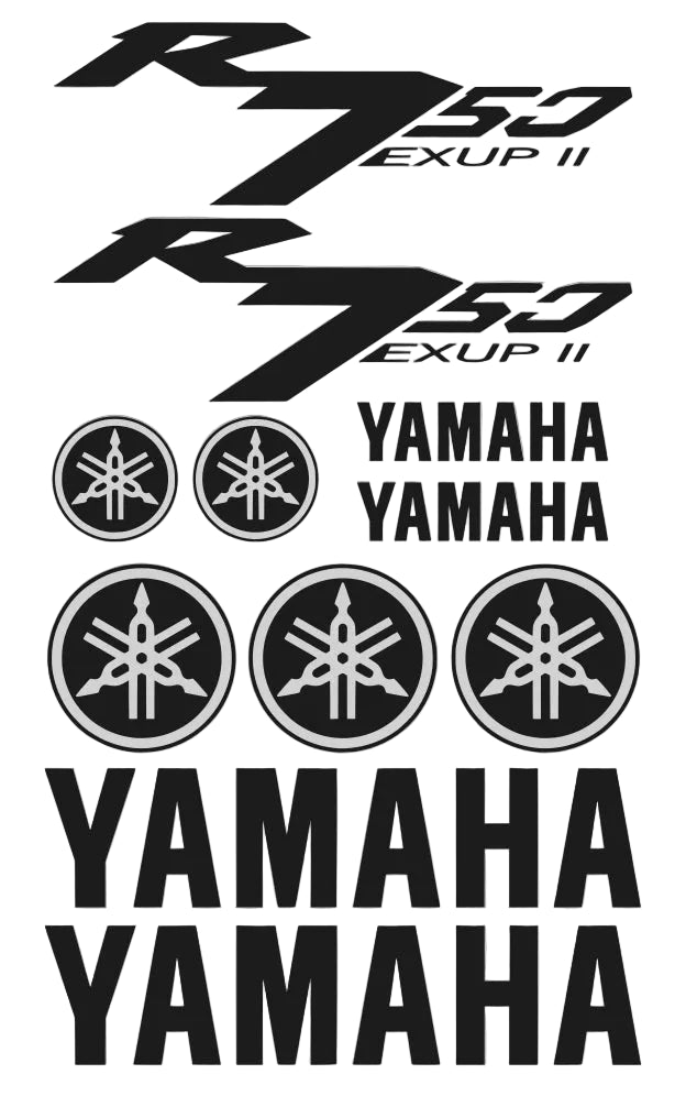 Yamaha R750 - Motorcycle Decal Kit