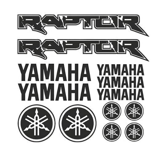 Yamaha Raptor - Motorcycle Decal Kit