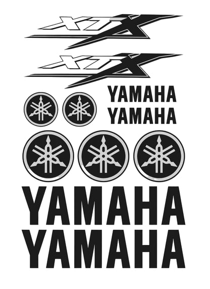 Yamaha logo and text 